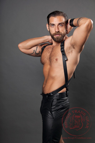 Main image of Rough Trade Leather Shorts - Rough Trade Gear